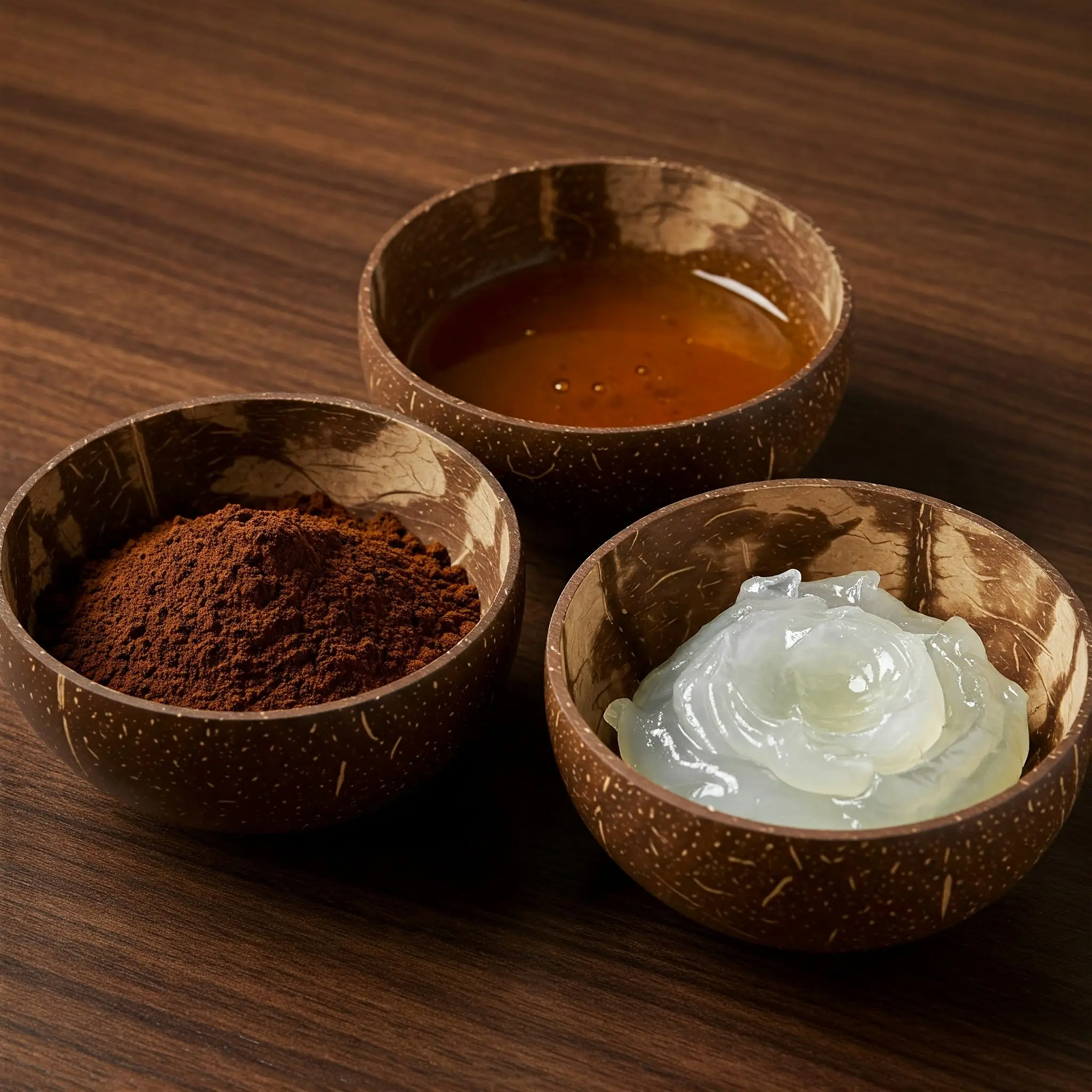 Ingrédients naturels pour soin visage