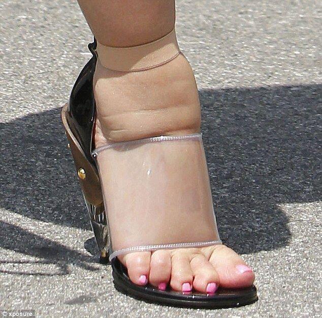 Chaussures trop petites