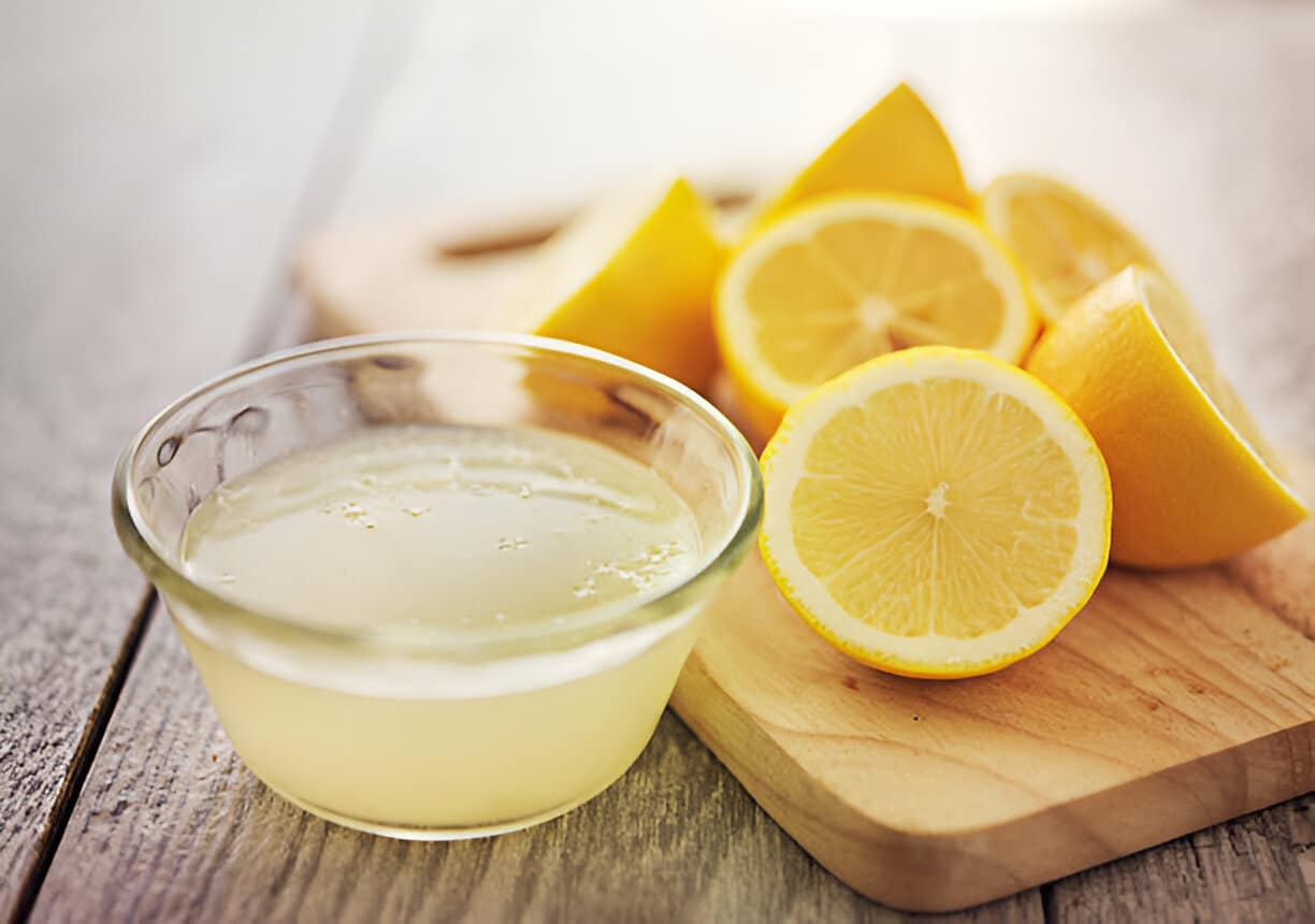 Jus de citron frais