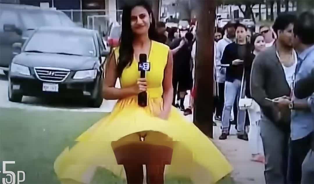 Capture d'écran du moment viral
