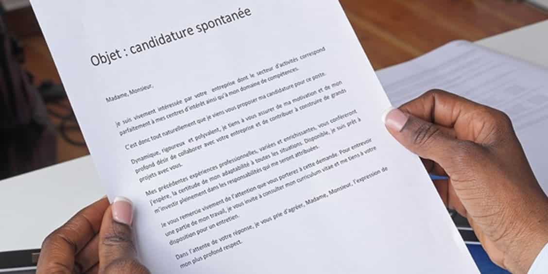 Exemple de lettre de motivation bien structurée