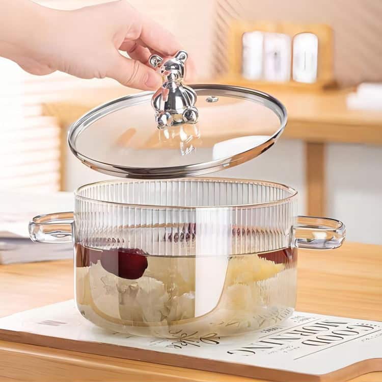 Plats en verre pour conservation des aliments