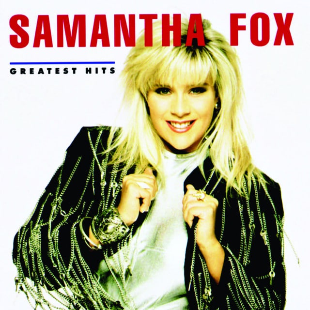 Samantha Fox en studio d'enregistrement