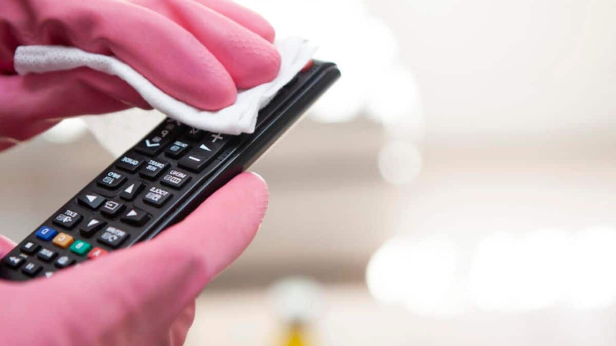 Nettoyage de télécommande