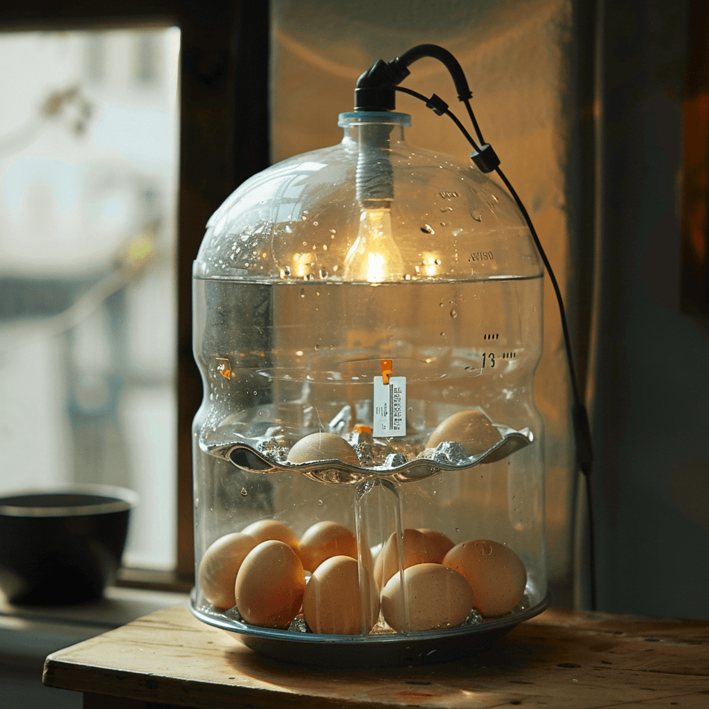 Schéma d'un incubateur DIY en bouteille