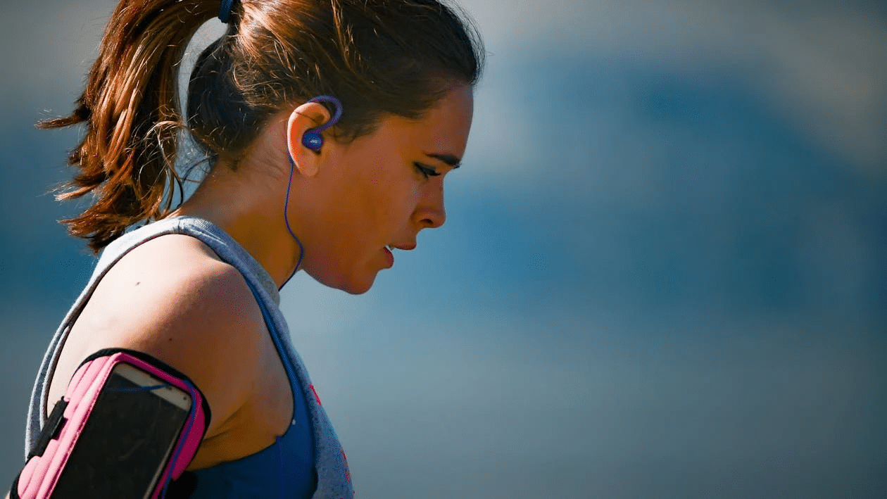 Personne faisant du sport