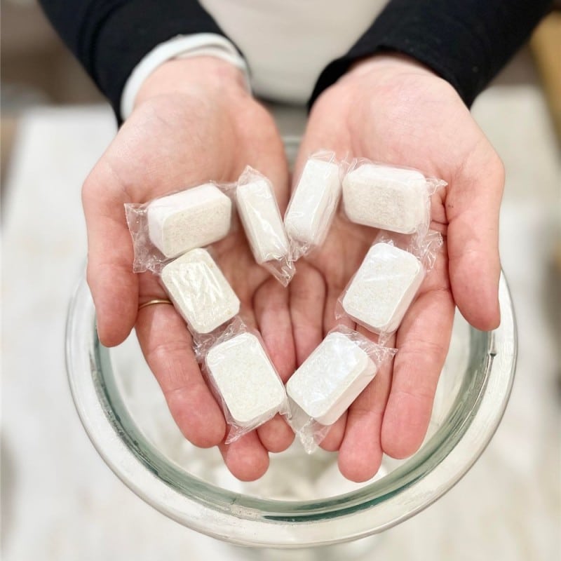Tablettes hydrosolubles