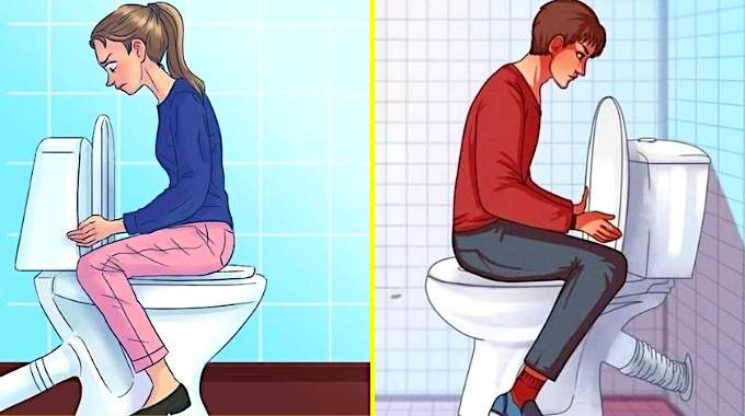 Position alternative aux toilettes