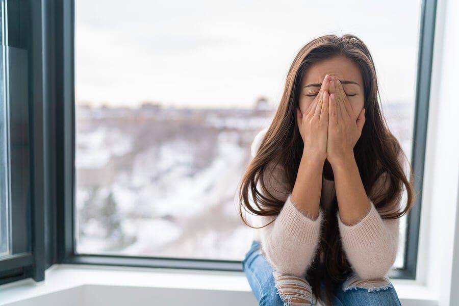 Personne stressée au travail