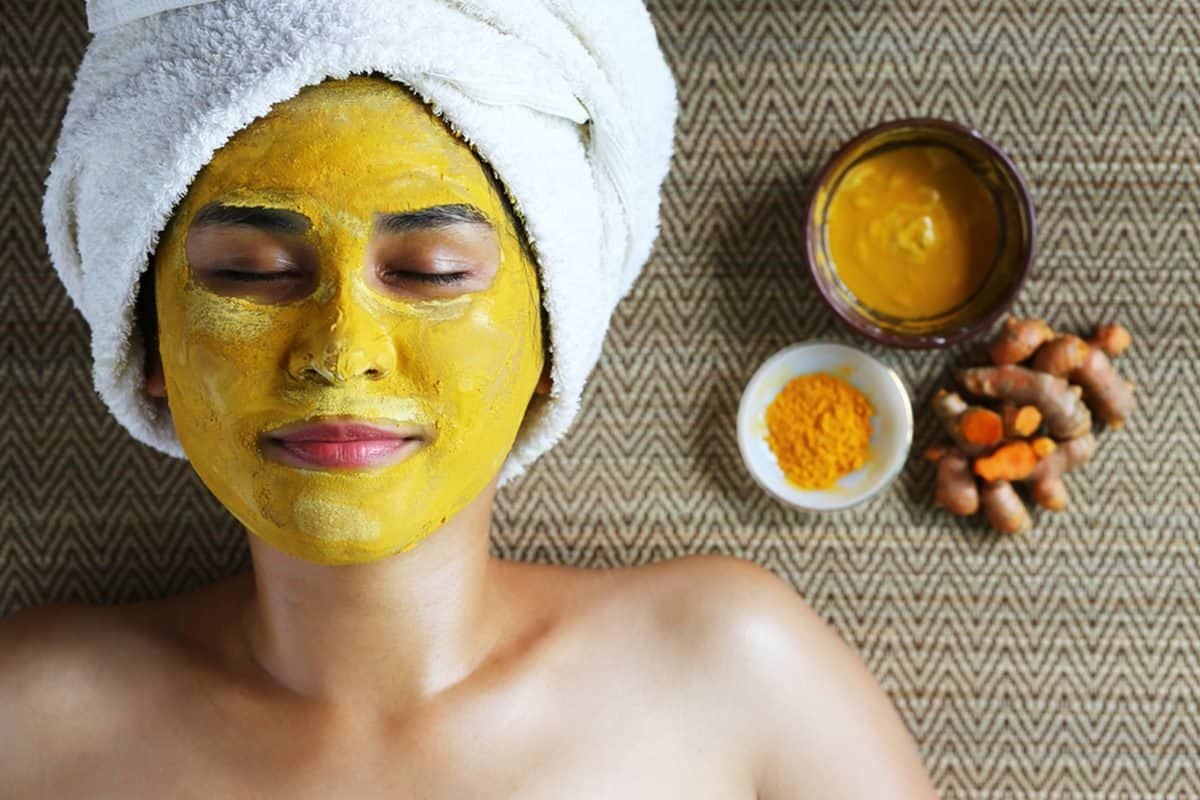 Masque au curcuma