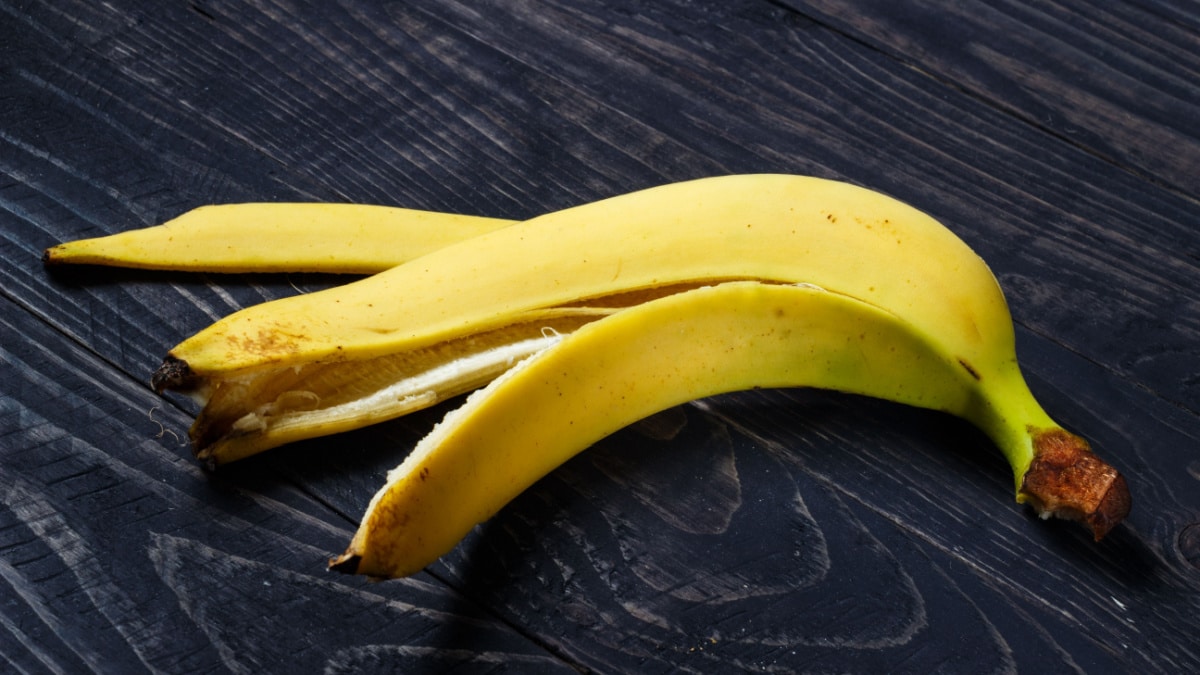 Peau de banane utilisée en soin cosmétique