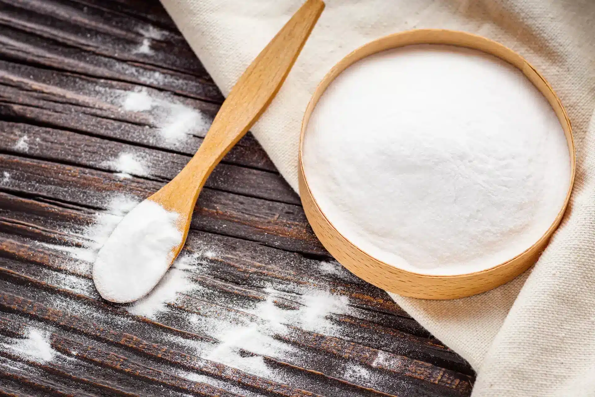 Bicarbonate de soude et citron