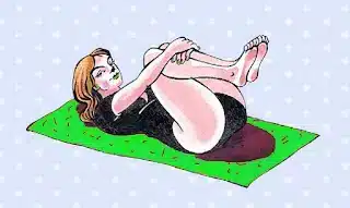 Illustration de la posture fœtale