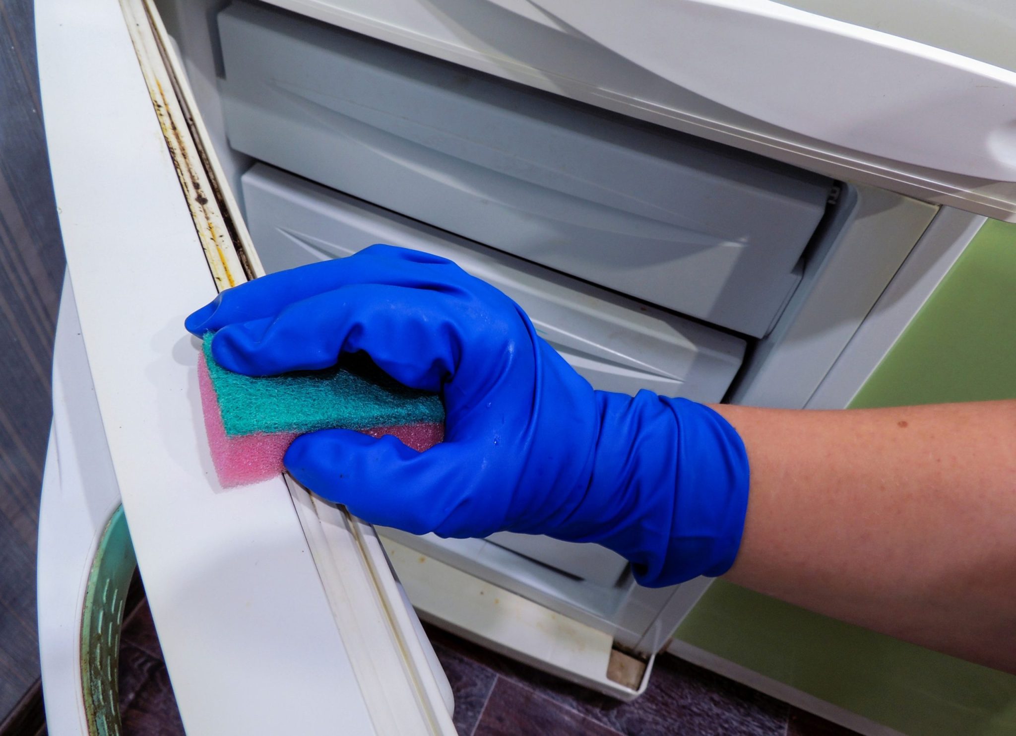 Désinfection des joints de frigo