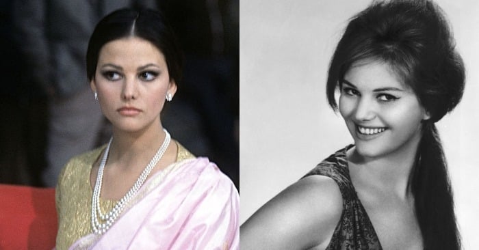 Claudia Cardinale jeune, souriante et rayonnante
