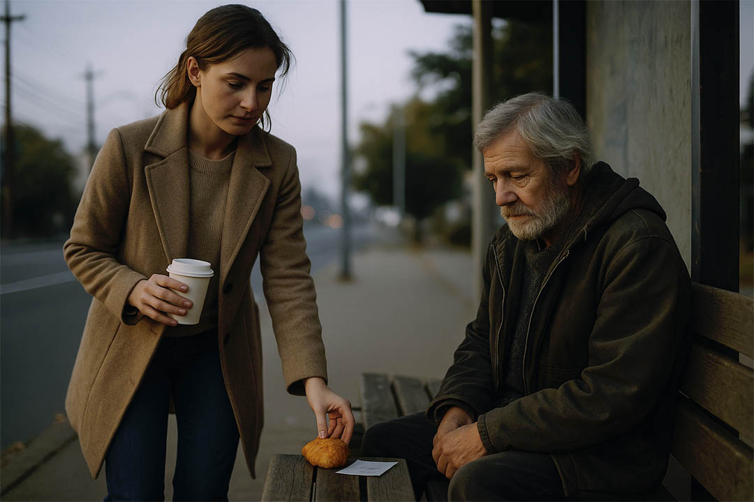 Élise préparant un petit-déjeuner