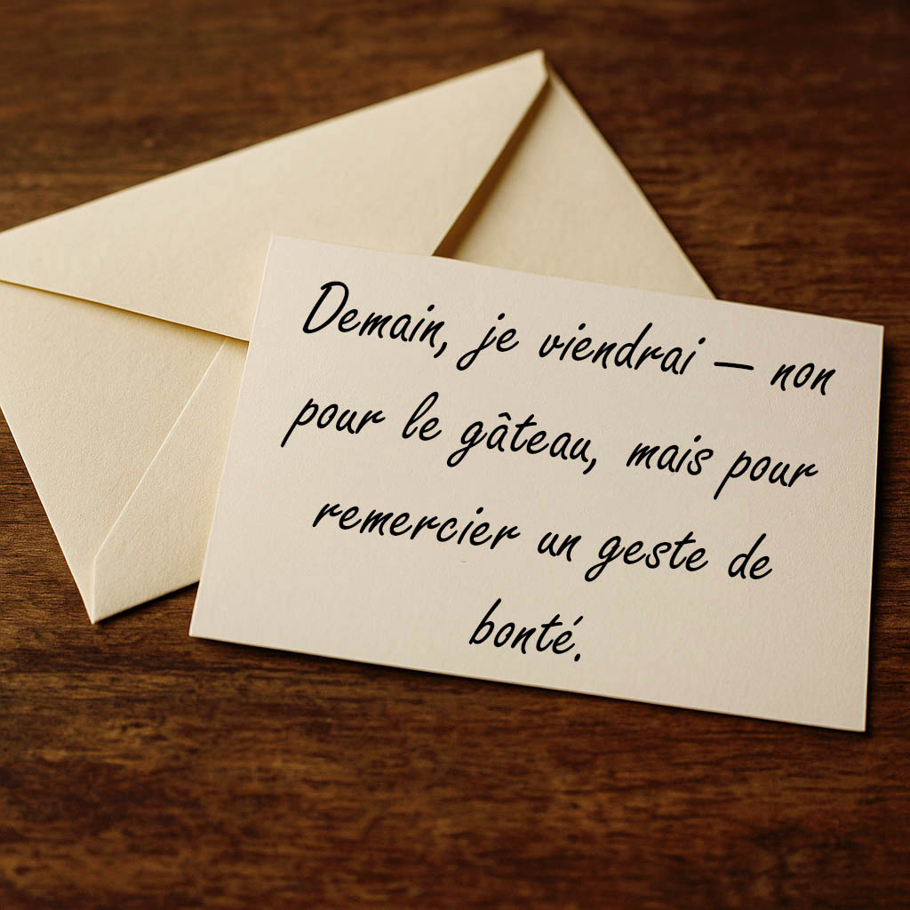 Lettre surprise