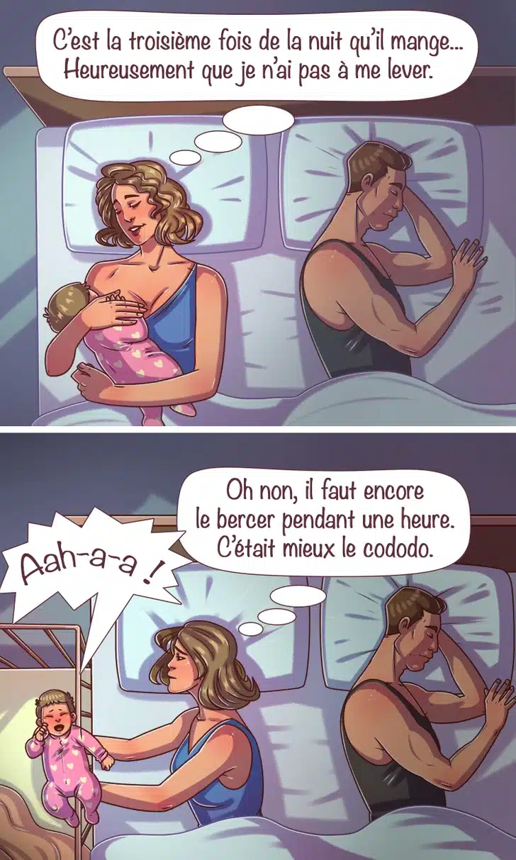 Chambre d'enfant avec berceau