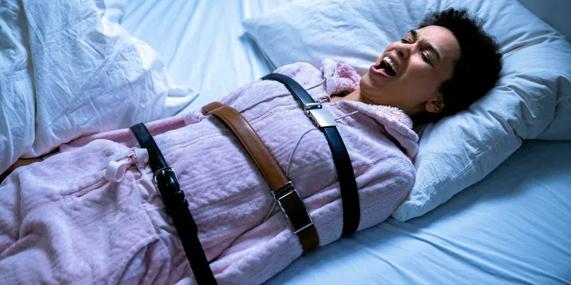 Illustration d'une personne faisant un cauchemar