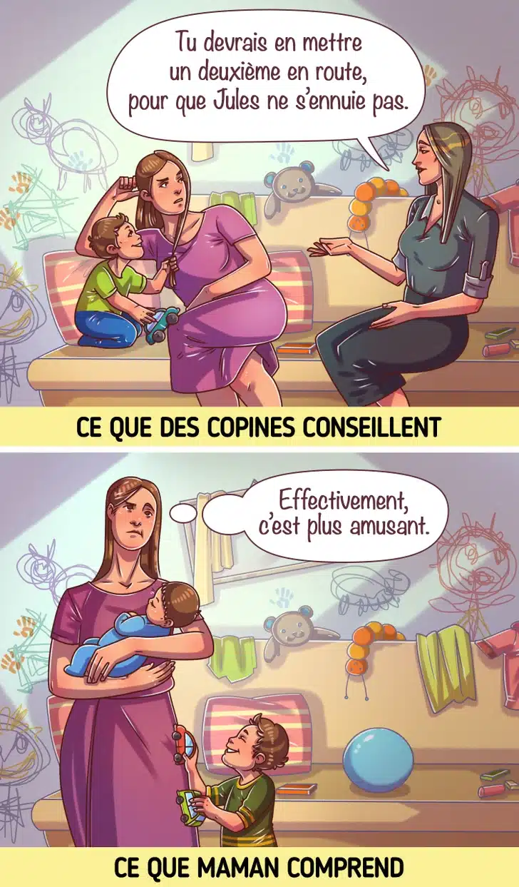 Famille avec deux enfants se tenant la main
