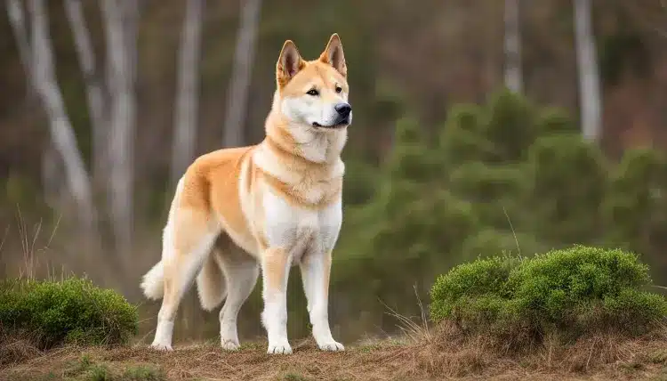 Chien couché sur une tombe
