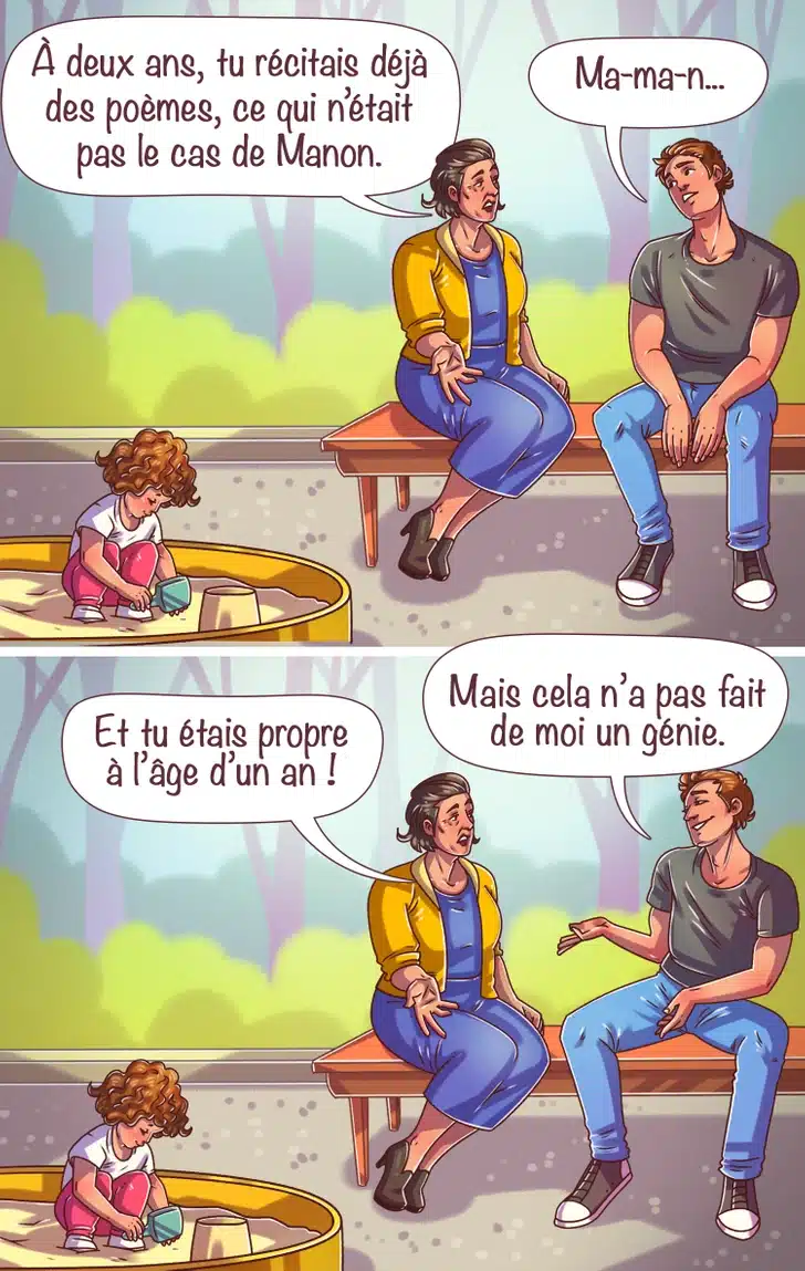 Enfant concentré sur une activité