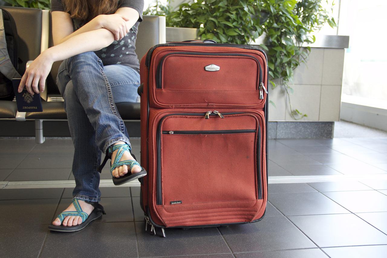 Valise prête à embarquer
