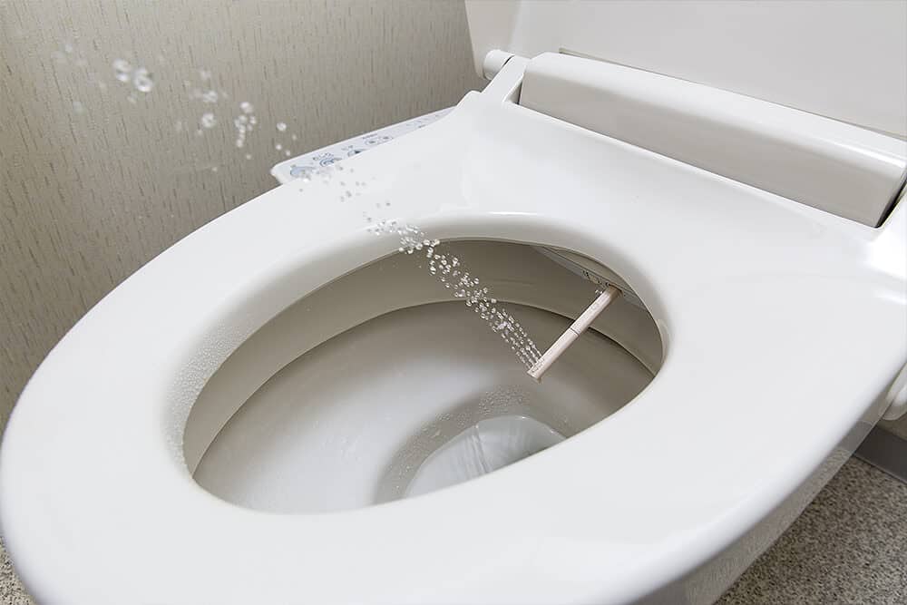 Toilettes japonaises traditionnelles