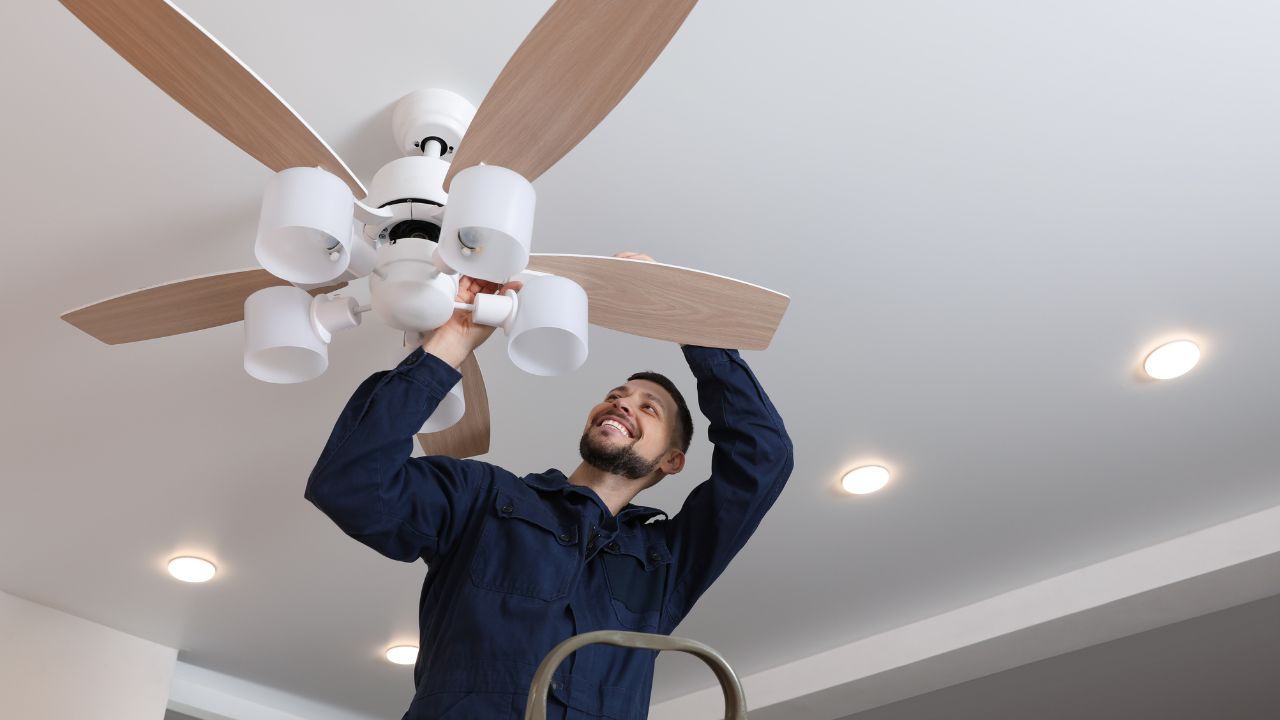Ventilateur de plafond design