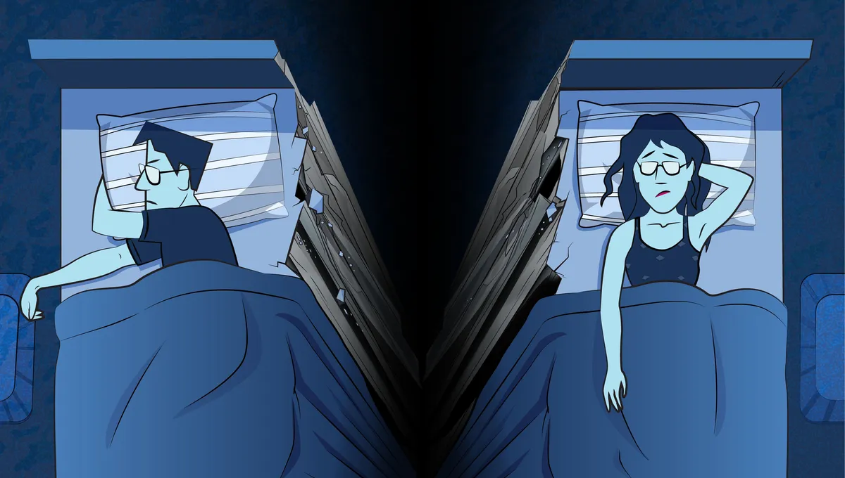 Matelas confortable dans une chambre bien agencée