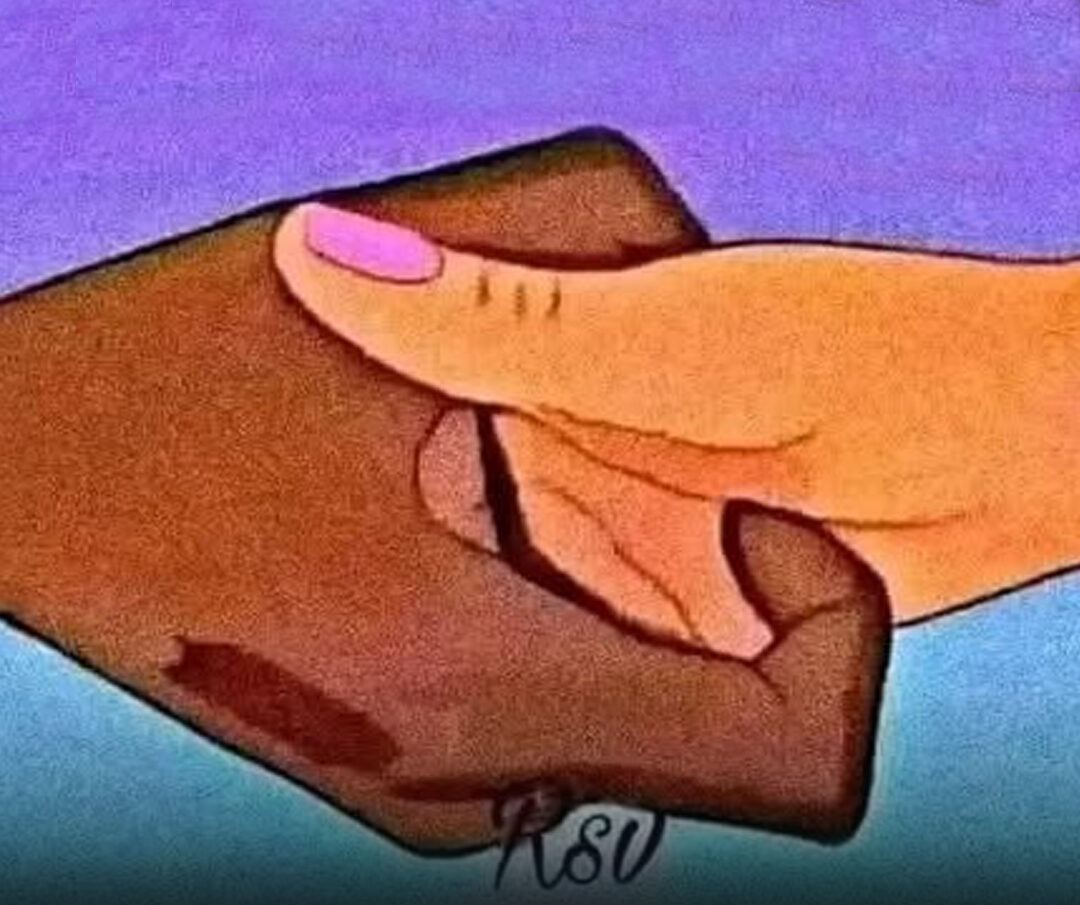 Illustration d'une main ouverte mettant en lumière la sensibilité de la paume