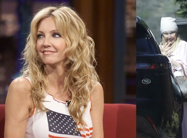 Heather Locklear en coulisses