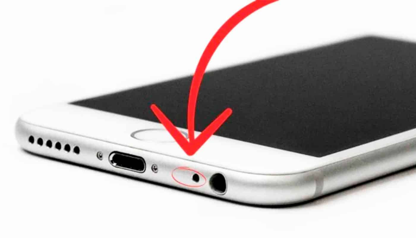 Localisation du micro secondaire sur un téléphone