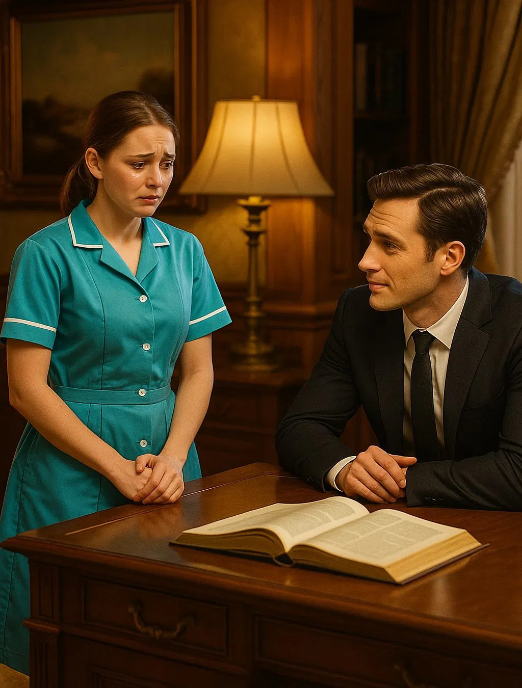 Homme réfléchissant dans un intérieur moderne