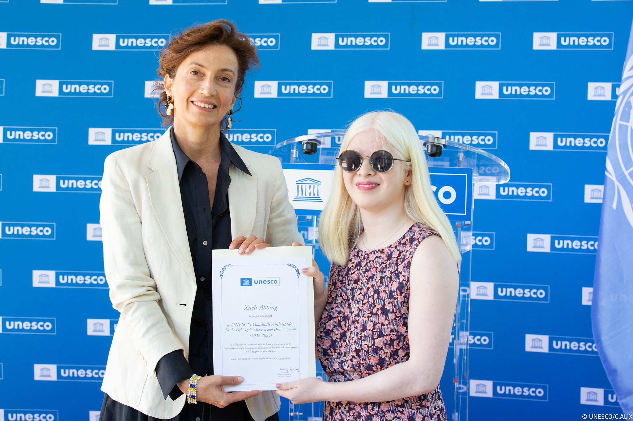 Portrait de Xueli mettant en valeur sa beauté intérieure