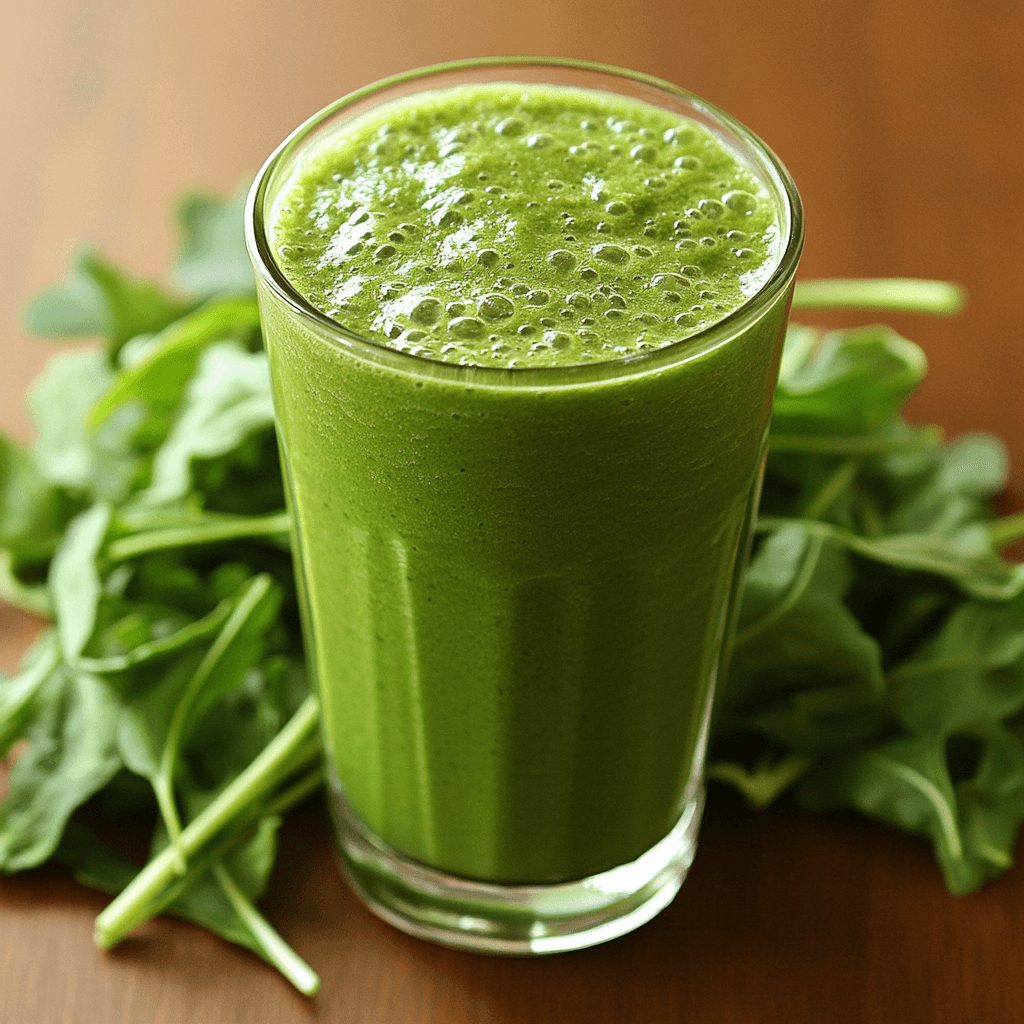 Smoothie vert revitalisant à l'amarante, recette facile