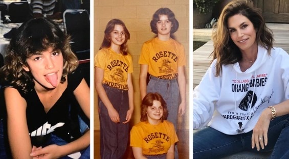 Cindy Crawford jeune