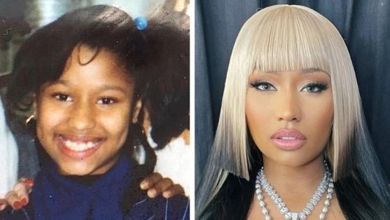 Nicki Minaj écolière