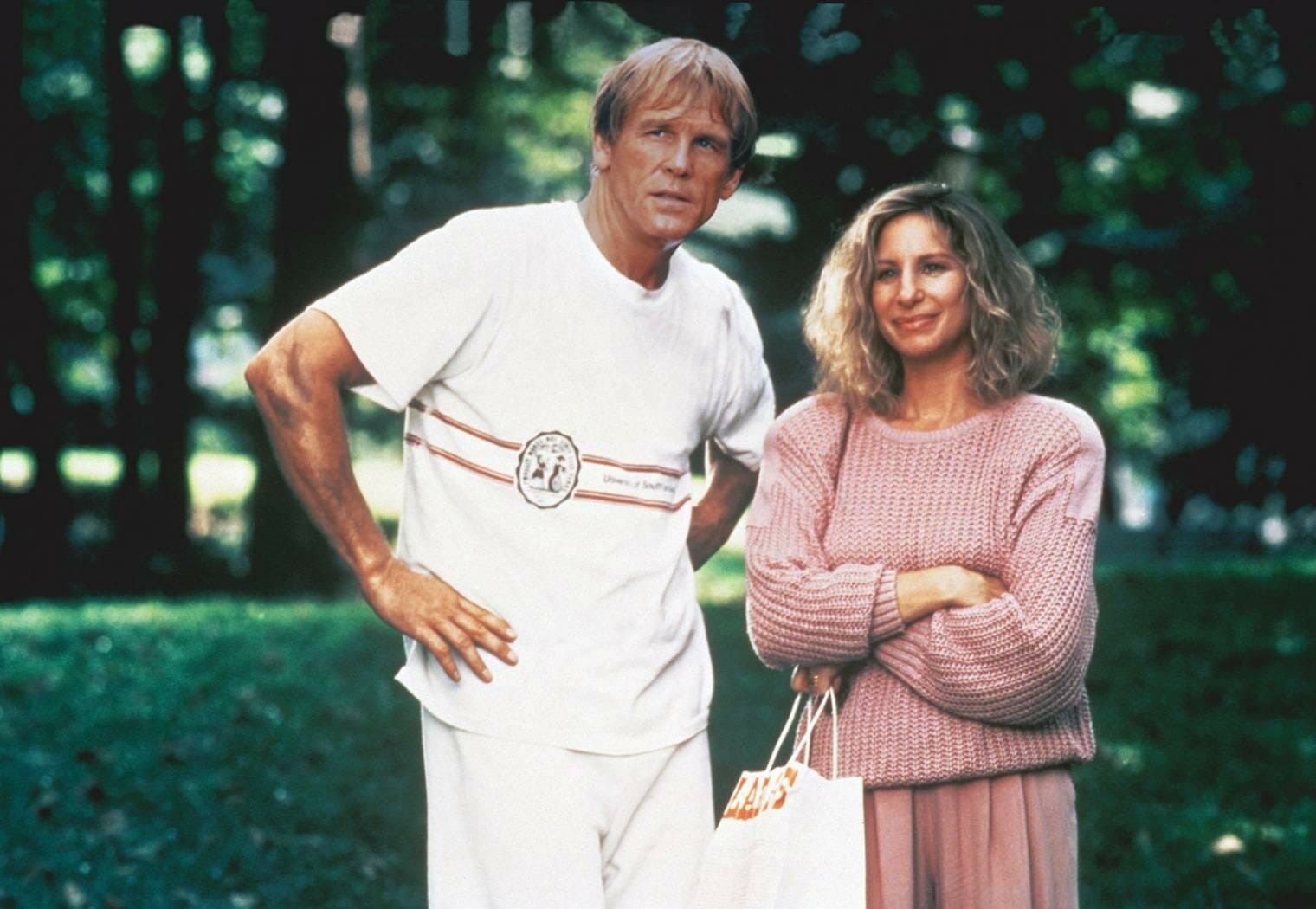 Nick Nolte et Barbra Streisand dans une scène du Prince des Marées